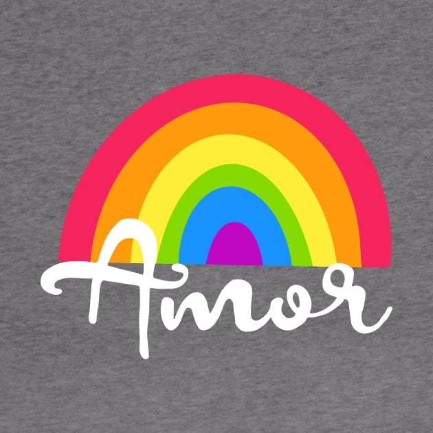 Amor - arcoiris - rainbow design by verde